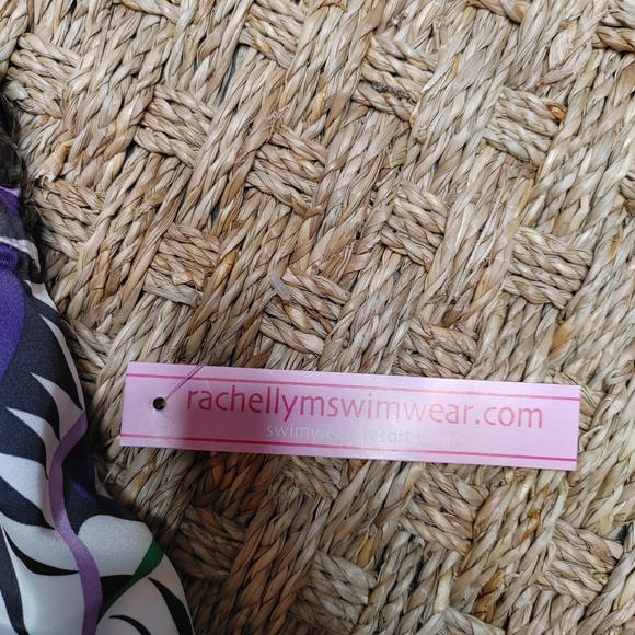 RACHEL LYM CRISTA MOSAIC BEADED COVER UP XS - Picture 4 of 9